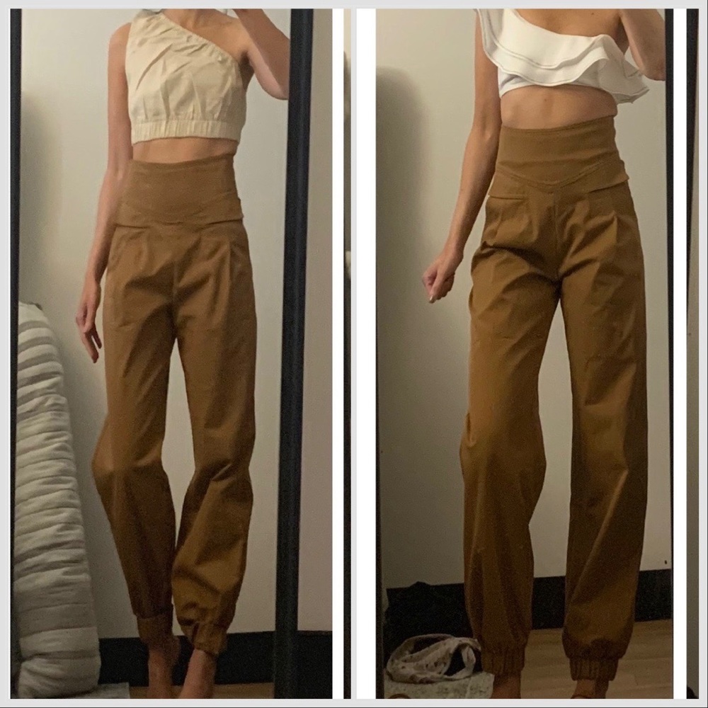 BEC + BRIDGE LAURENT PANT Color: Brown/ Tan. (Size: 2)